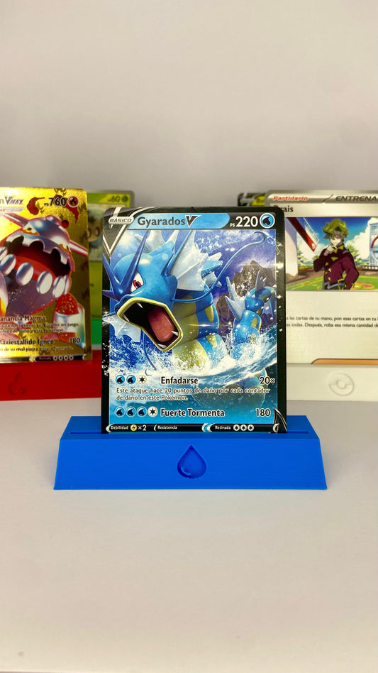 Pack x5 Expositor de Cartas Pokémon TCG - Compatible con Toploaders - 4 energías + 1 pokeballl